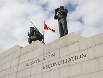 Photograph of the Peacekeeping Monument in Ottawa