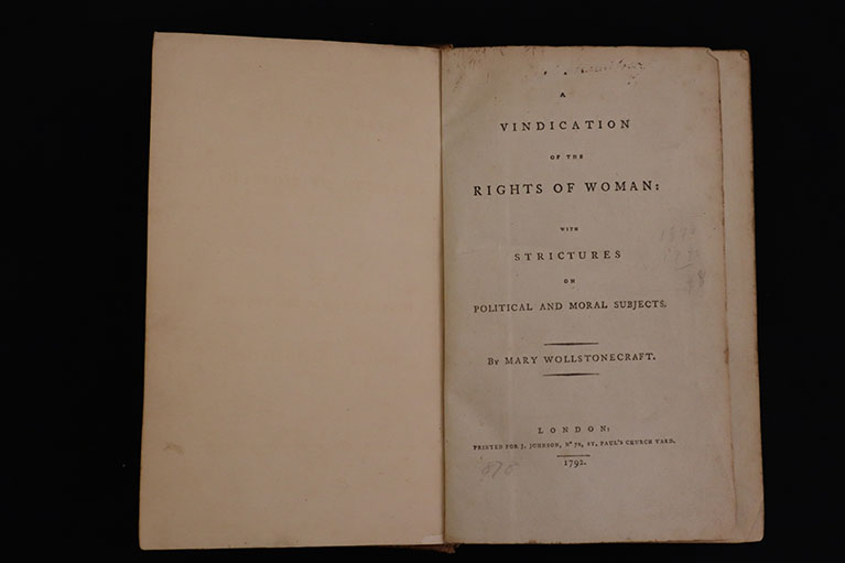A Vindication of the Rights of Woman, by Mary Wollstonecraft