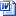 Word document icon